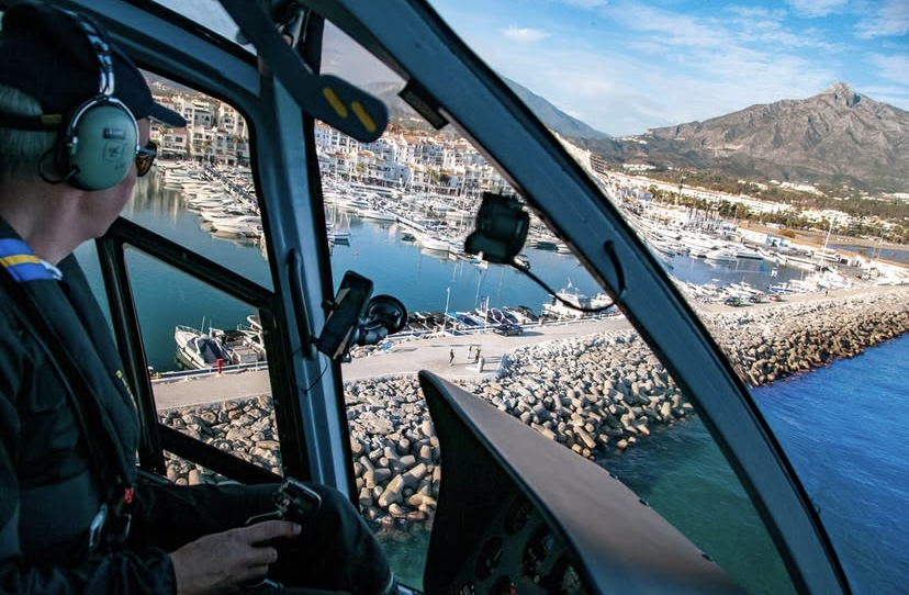 Helicóptero Costa del Sol