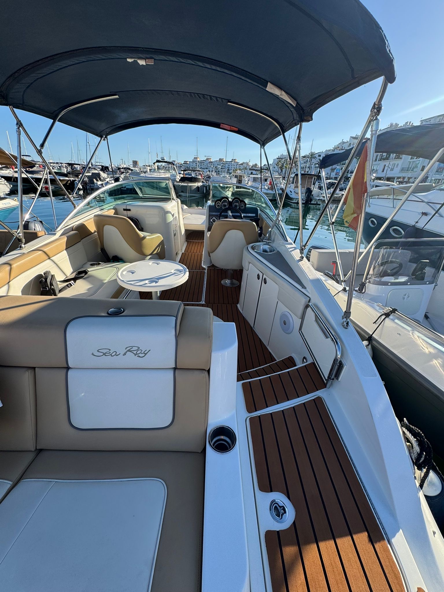 Sea Ray 260 interior